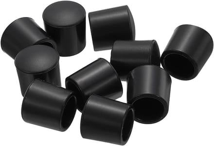 Deurstopper Rubber - Deur buffer - Bescherming Deur - Schokabsorberend - 9mm Binnendiameter - Zwart