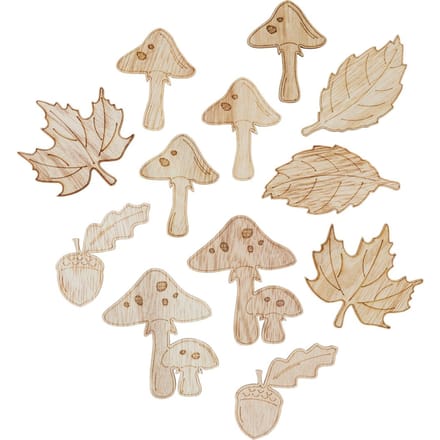 Strooidelen "Paddestoelen en eikels"