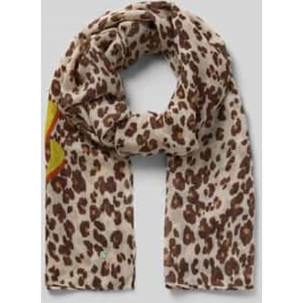 Sjaal met All-over dierenprint