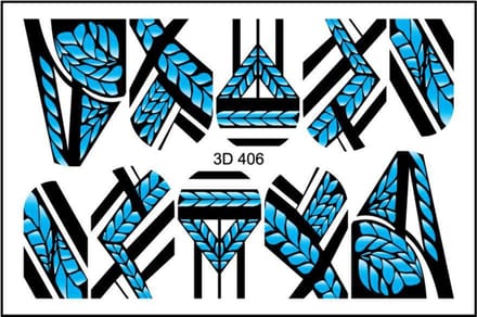 Korneliya 3D Waterdecal - 3D 406