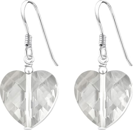 Montebello Oorbellen Lamis - 925 Zilver E-Coating - Hart - 30x14mm