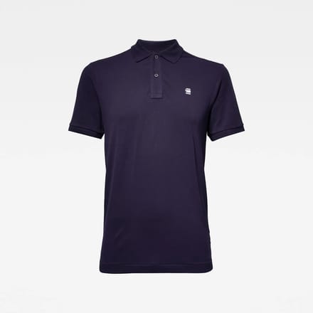 G-STAR Dunda slim polo s\s Heren Poloshirt - sartho blue