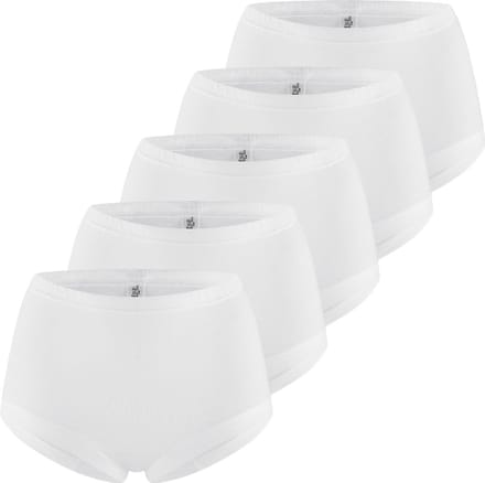 ESGE Dames tailleslip 5 pack Basic - à fines côtes