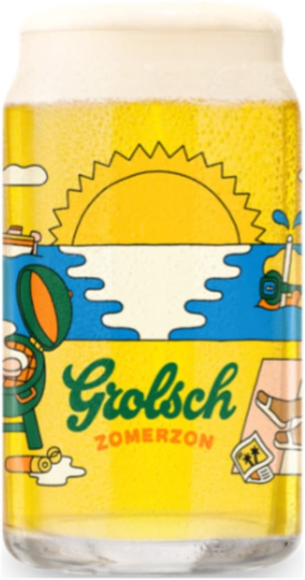 Grolsch Zomerzon Bierglas 25cl