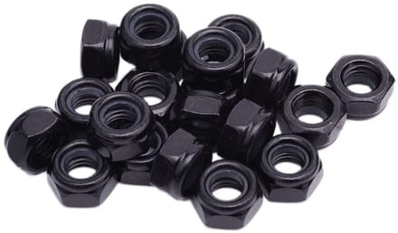 Veilige Hexagon Moeren van Koolstofstaal - Set van 10 Stuks M6 voor Diverse Toepassingen
