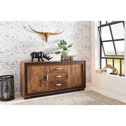 Wohnling Dressoir sheesham hout 160 cm