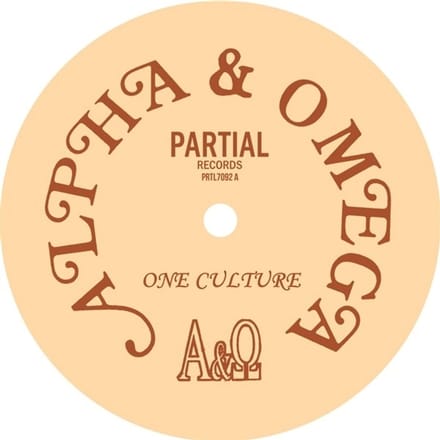 Alpha & Omega - One Culture (7" Single)