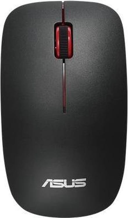ASUS WT300 RF MOUSE/BK-RD muis Kantoor Ambidextrous RF Draadloos Optisch 1600 DPI