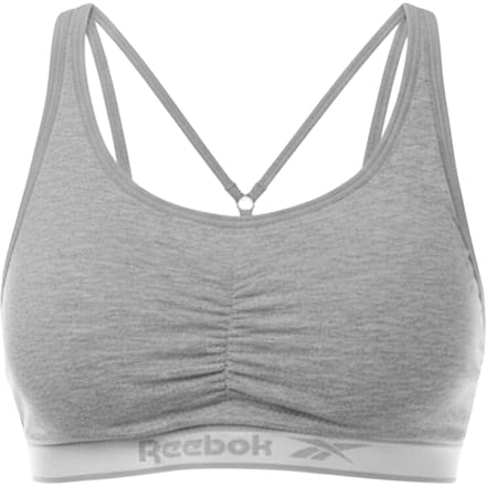 Reebok Dames/Dames Logo Sportbeha (Grijs)