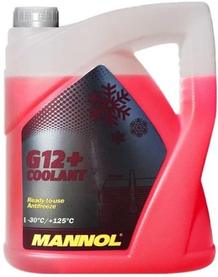 Mannol Rode Koelvloeistof G12+ | Ready to use | 5 liter | De Oliereus
