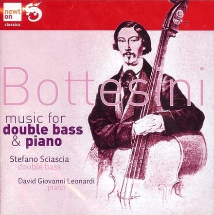 Stefano Sciascia & David Giovanni Leonardi - Bottesini : Music For Double Bass And Piano (CD)