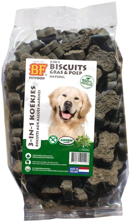 Biofood 3 In 1 Koekjes - Hondensnacks - 4 x 500 g