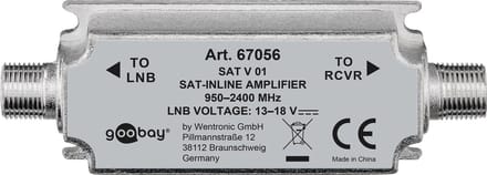 Goobay SAT Inline Amplifier 950 MHz - 2400 MHz