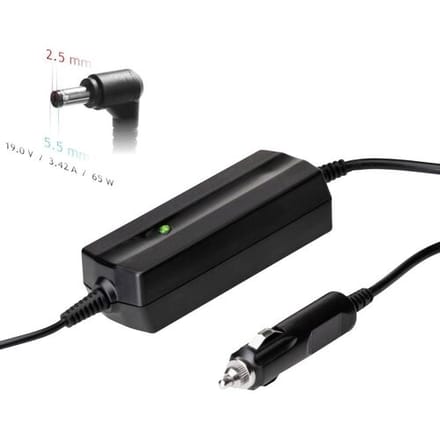 Akyga AK-ND-31 netvoeding & inverter Auto 65 W Zwart