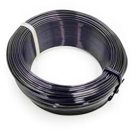 Mech-mech Ring Serie - Kleine Floristenring - 1mmx50m - Zwart