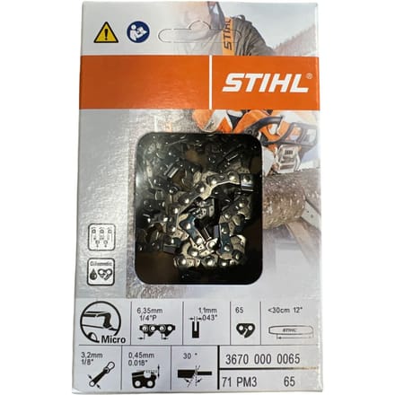 Stihl zaagketting pm3 1/4  1,1  65 30cm