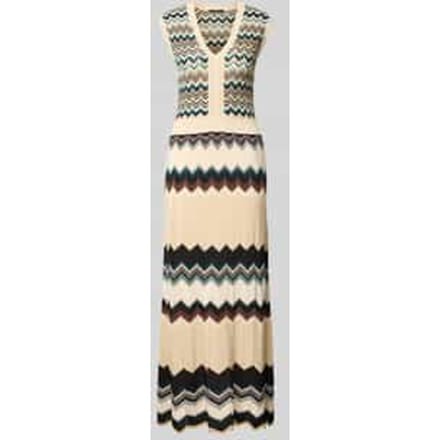 slim fit maxi-jurk van viscosemix in tricotlook