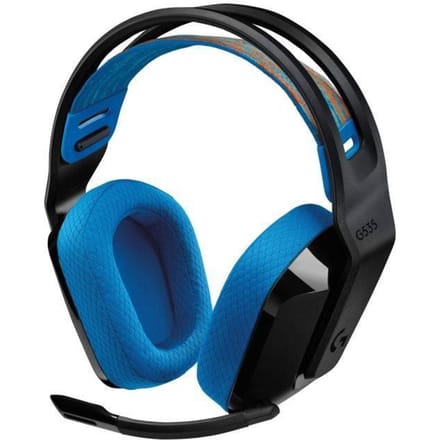 Logitech LOGI G535 LIGHTSPEED Wrls Gaming Headset Over Ear headset Draadloos Zwart, Blauw Headset Gamen