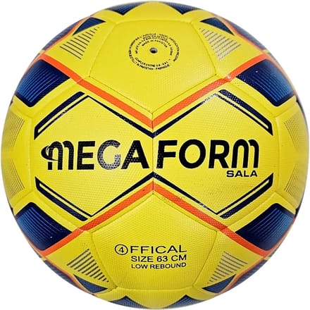 Megaform futsal bal indoor met gerecycled PET en lage stuit.