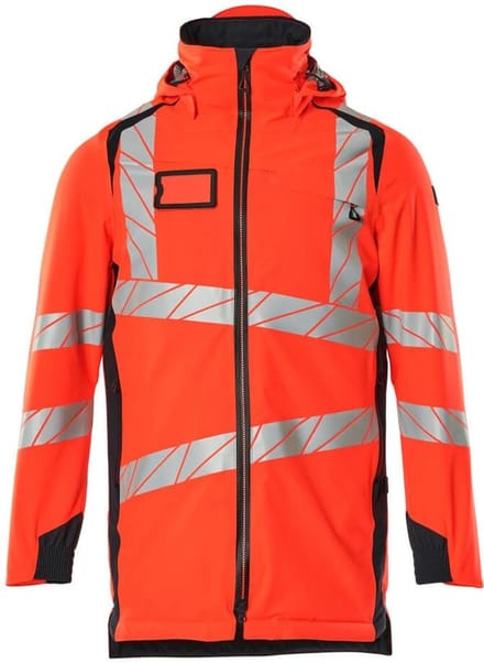 Mascot Accelerate Safe Parka 19030-449 - hi-vis rood/donkermarine - XS