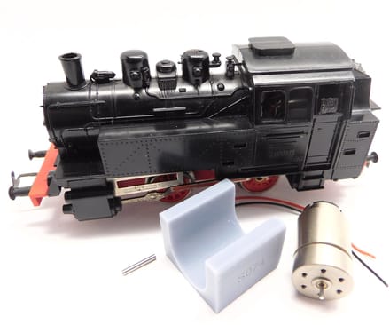 micromotor HP009 ombouwset Piko BR 80, BR 98 DB, DR, DRG, DSB, NS, SNCF (Oude Model)