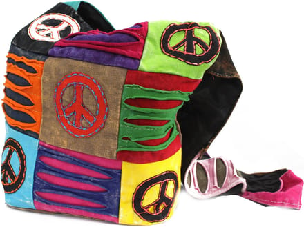 Etnische schoudertas - Peace - Vredesteken
