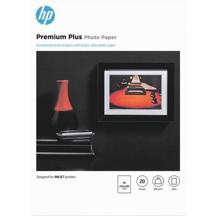 Fotopapier »HP premium plus photo paper CR673A« A4 20 bladen