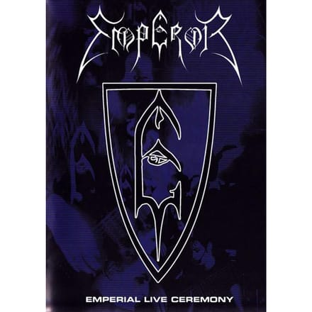 DVD EMPEROR - Emperial Live Ceremony  CANDLE101DVD Candlelight Rec 2004 VK Rock Gebruikt