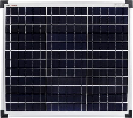 Zonnepaneel - Zonnecellen - Energie Opwekken - Compact Ontwerp - 30 Watt - Blauw