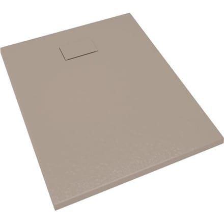 vidaXL - Douchebak - 100x80 - cm - SMC - bruin