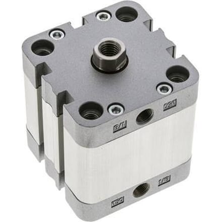 ISO 21287 Compacte Enkelwerkende Cilinder 50-25mm - Magnetisch