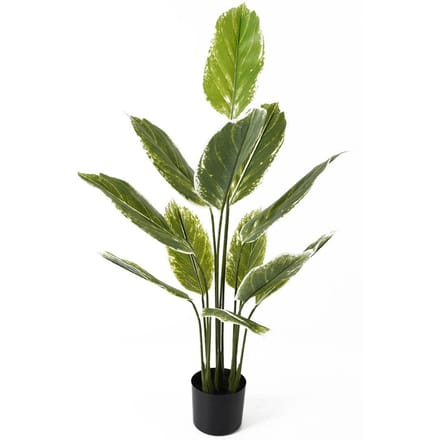 Present Time Kunstplant Calathea Large - Groen - 70x70x116cm - Modern