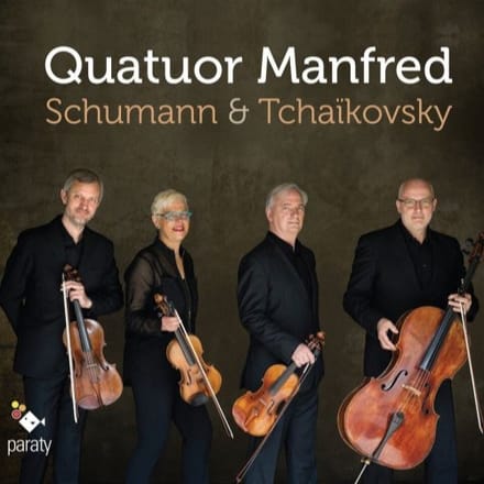 Quatuor Manfred Bourgogne - Schumann & Tchaikovsky (CD)