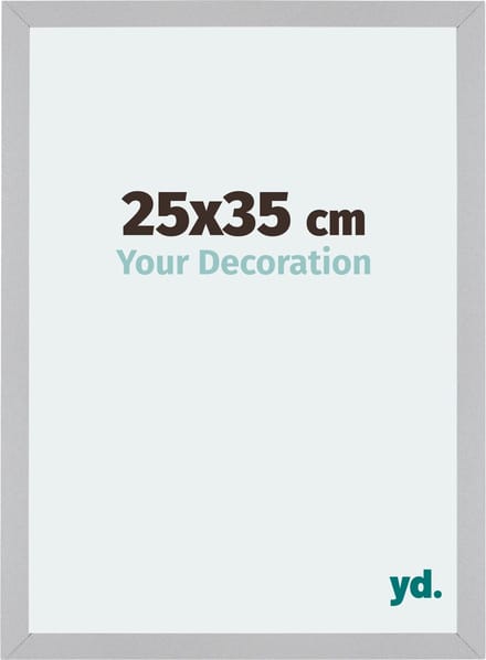 Your Decoration - Fotolijst 25x35 cm - MDF - Zilver Mat - Mura