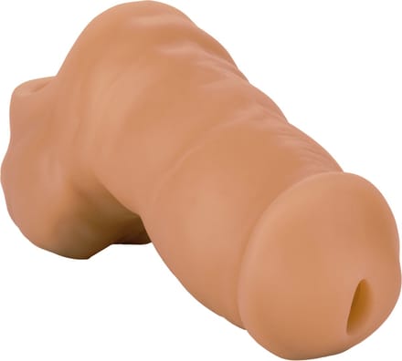 CalExotics Dildo Love Toy Soft Silicone Stand-To-Pee Beige