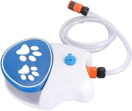 Pootgeactiveerde waterfontein voor honden - Dailygoody