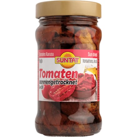 Gedroogde tomaten in olie
