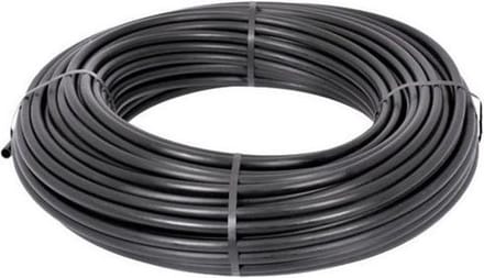 LDPE Tyleenslang - 20 mm x 1.5 mm - 100 meter - Zwart - Werkdruk 6.3 bar