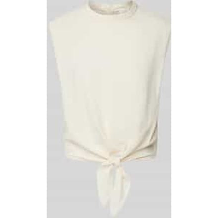 Regular fit blousetop met knoopdetail, model 'IDEALE'