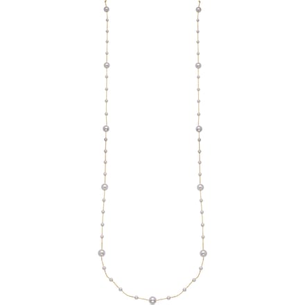 Luxenter Ketting met witte parel, afgewerkt in 18-karaats goud - Xyaz