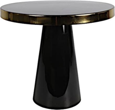 Countryfield Bijzettafel Ramah 45 cm zwart