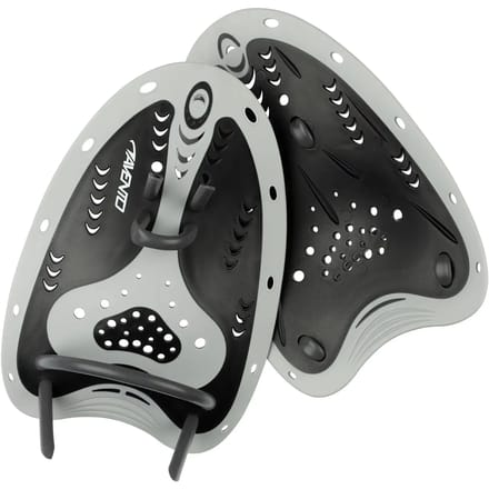 Avento - Zwem Handpeddels - Zilver/Zwart