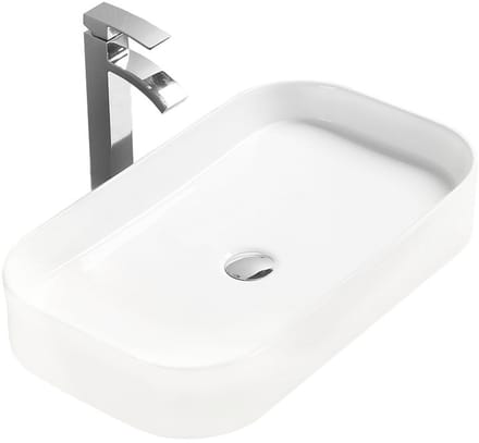 Mexen Alessia opbouw wastafel 75 x 38 cm, wit - 21577500
