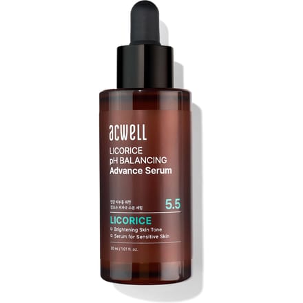 Acwell, Licorice pH Balancing Advanced Serum, 1,01 fl oz (30 ml) black
