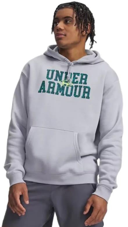 Under Armour Rival Fleece Camo Fill Hoodie Grijs S / Regular Man