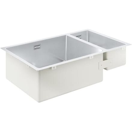 Grohe K700 stainless steel sink 76 x 45 cm with 1.5 basin, for installation left, 31575SD1
