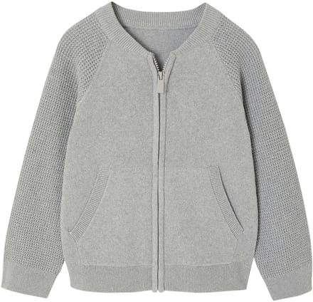 Vertbaudet Teddy vestje voor jongens met lange mouwen