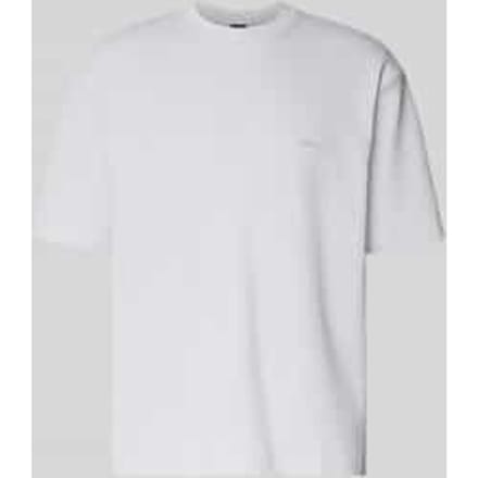 Regular fit T-shirt van katoenmix model 'TE_HIVE'