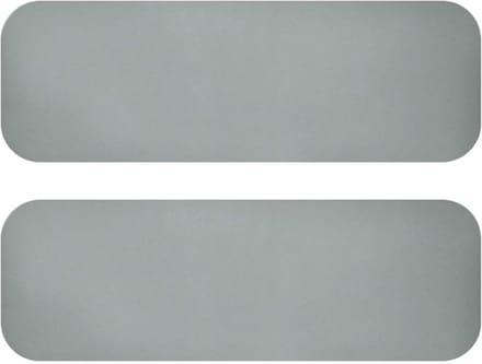 Loopbandmat - Onderlegger Trainingsmat - Fitness Thuis - Trillingsdempend - 80x25 cm - Grijs