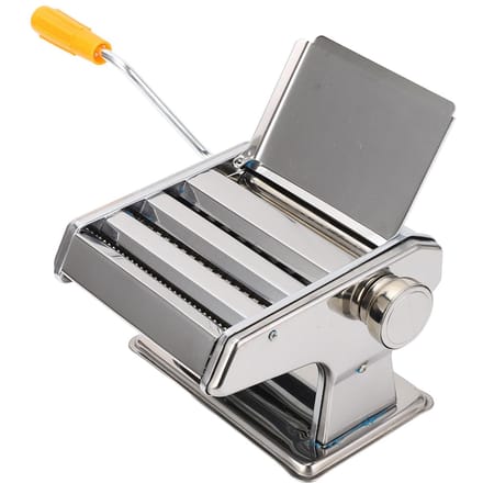 Machine à pâtes manuelle en acier inoxydable, presse à pâte à pâtes pour usage domestique blanc